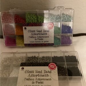 Glass Seed Bead Assortment - Multi-Color Value Pack